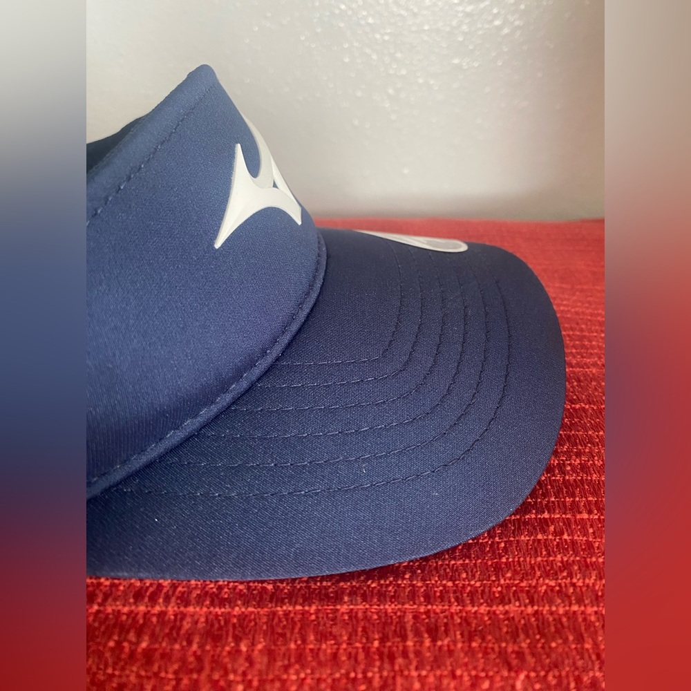Mizuno Dark Blue Sports Visor - Picture 2 of 12